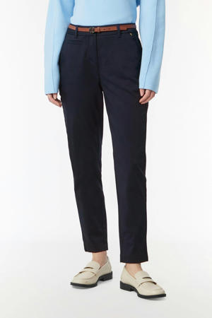 slim regular waist chino marineblauw