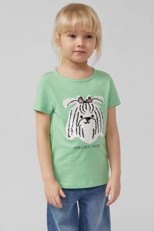 T-shirt lichtgroen