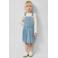 s.Oliver denim spijkerjurk light blue denim