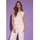 AMAYA Amsterdam gilet ecru broderie