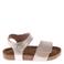 Pinocchio leren sandalen - champagne
