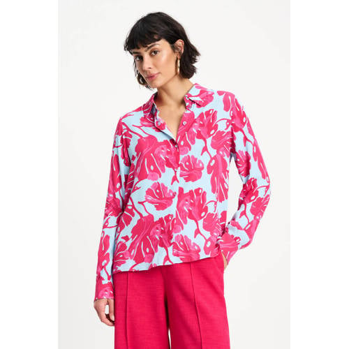 POM Amsterdam blouse lichtblauw afbeelding