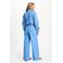 POM Amsterdam gestreepte blouse blauw