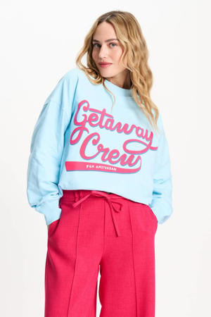 sweater lichtblauw