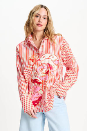 blouse rood