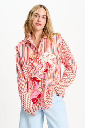 blouse rood