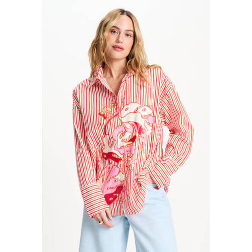 POM Amsterdam blouse rood afbeelding