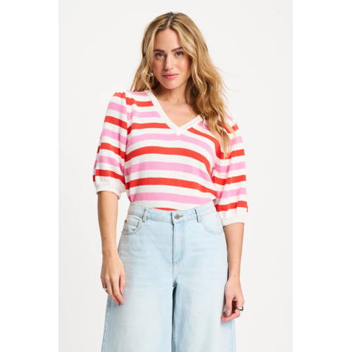 POM Amsterdam gestreepte top multi afbeelding