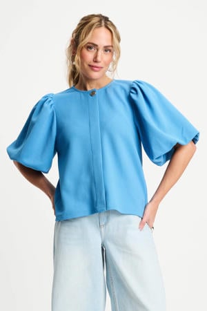 top blauw