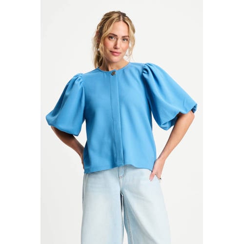 POM Amsterdam top blauw afbeelding