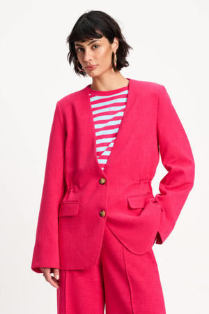 regular blazer roze