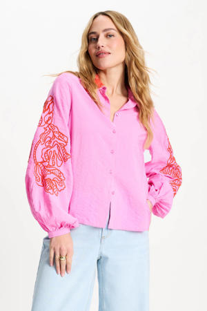 blouse roze
