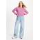 POM Amsterdam loose fit jeans light blue denim