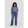GREAT LOOKS high waist wide leg jeans dark blue