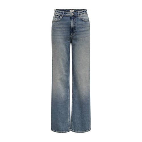 ONLY TALL Onljuicy Hw Wide Dnm Tai201 Tll high waist wide leg jeans medium blue denim afbeelding