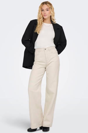 high waist wide leg jeans