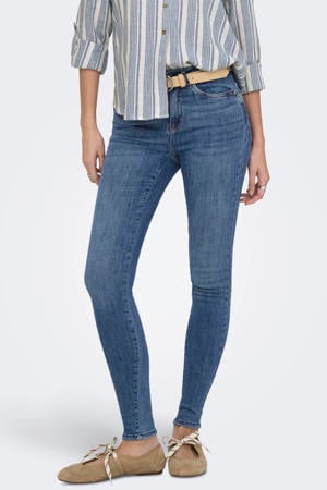 Onlpower Mid Waist Push Up Ank Det Dnm skinny jeans