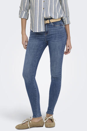 Onlpower Mid Waist Push Up Ank Det Dnm skinny jeans