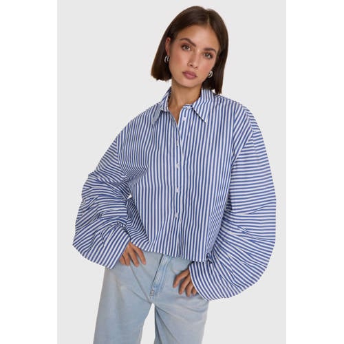 Alix the Label blouse blauw afbeelding