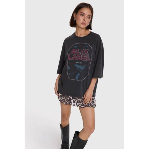 Alix the Label T-shirt antraciet afbeelding