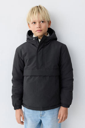 anorak antraciet