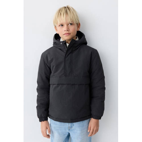 Mango Kids anorak antraciet afbeelding