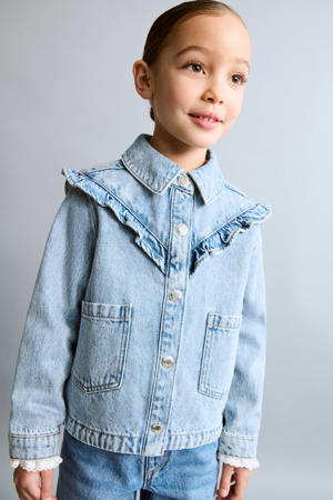 denim spijkerjas light blue denim