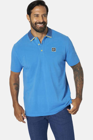 oversized polo Plus Size MORLAN blauw