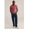 WE Fashion regular polo roze