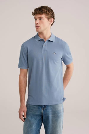 regular polo blauw