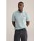 WE Fashion regular polo grijsgroen