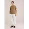 WE Fashion regular polo lichtbruin