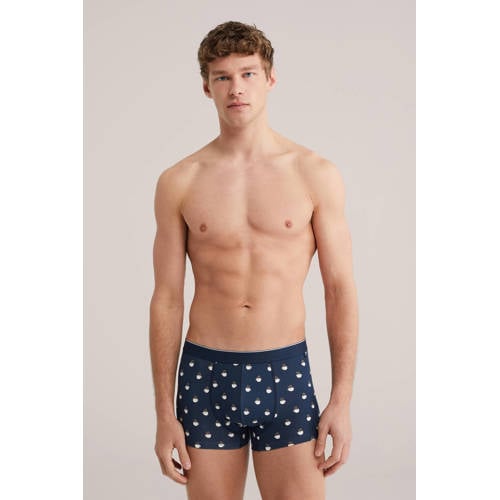 WE Fashion boxershort donkerblauw afbeelding