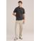 WE Fashion regular polo zwart