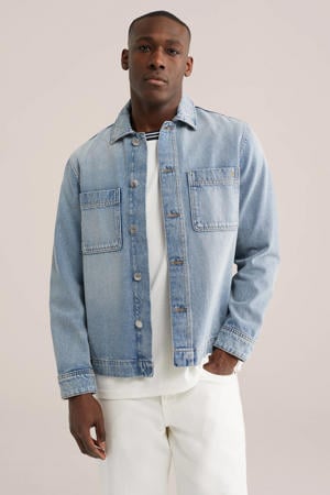 denim spijkerjas light blue denim