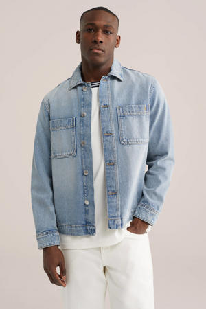 denim spijkerjas light blue denim