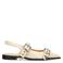 POSH by Poelman Julie lak slingback loafers ecru