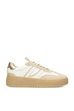 Anemone leren sneakers beige/ecru
