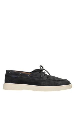 Liam suède bootschoenen donkerblauw