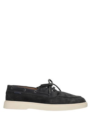 Liam suède bootschoenen donkerblauw