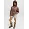 JJXX denim regular waist short ecru