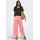 JDY straight regular waist casual broek roze