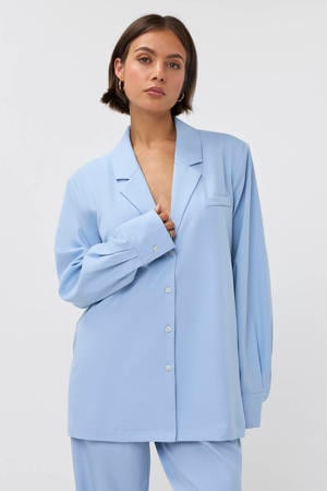 blouse lichtblauw