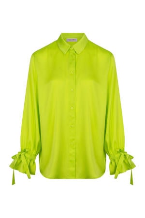 blouse limegroen