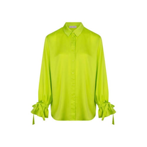 Studio AMAYA blouse limegroen afbeelding