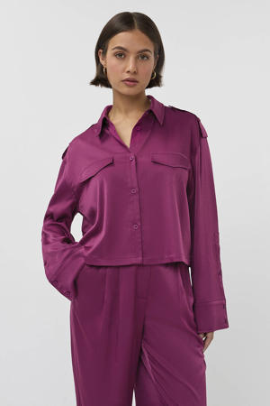 blouse paars