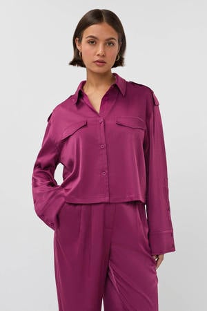 blouse paars