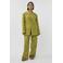 Studio AMAYA wide leg high waist broek groen