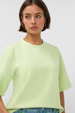 T-shirt limegroen
