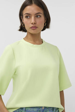 T-shirt limegroen